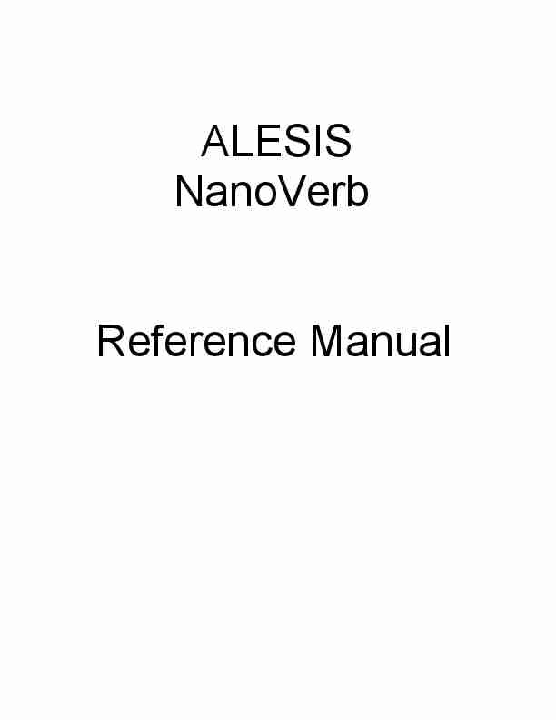 Alesis Stereo Amplifier Stereo Amplifier-page_pdf